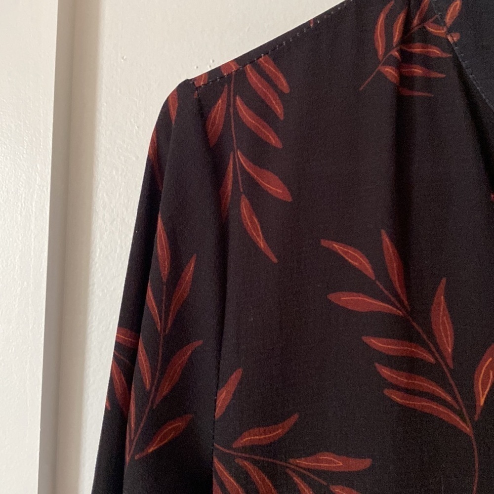Ost High-Lo Long Sleeve Dress View 3